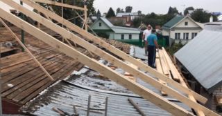 Демонтаж кровли Кропоткин, цена от 3000 руб.